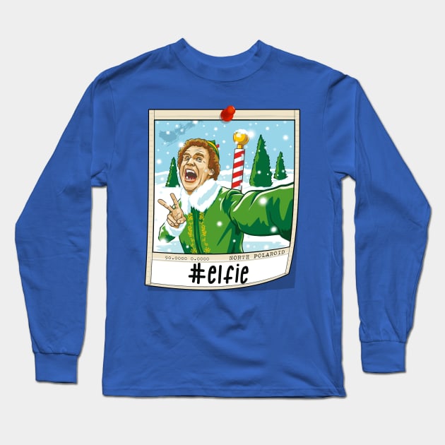 Elfie Long Sleeve T-Shirt by CoDDesigns